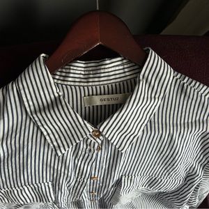 Silk striped shirt